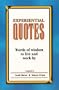 Experiential Quotes : Words of wisdom to live and work by