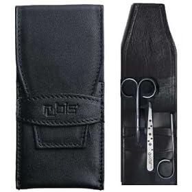 Rubis 3 Piece Manicure Set in Leather Envelope