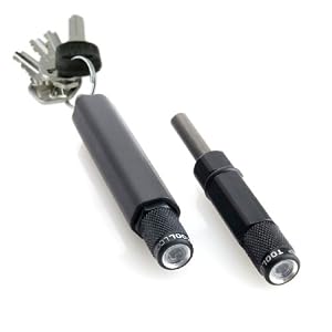 Tool Logic KSLP2 Slpro Key ring Accessory 2, Brilliant Led Flashlight Plus Magnesium Alloy... by Tool Logic
