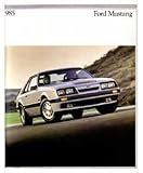 1985 FORD MUSTANG Sales Brochure Literature Book Piece
