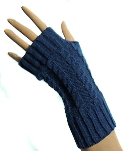 Fingerless gloves Steel blend Made in Peru ste