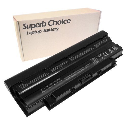 Splendid Choice 9-Cell Laptop Battery for DELL Inspiron 17R Inspiron 17R(N7010) Inspiron 17R(N7110)