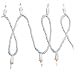Bethlehem Lighting Indoor/Outdoor Miniature 50-Light Set, Clear with White Wire