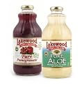 Lakewood Organic Juices "Health Duo" - Package Contains SIX 32oz Bottles (3 Bottles of Each Flavor)