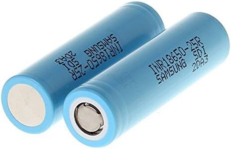 2PCS INR18650-25R 2500mAh 3.6v 20A Rechargeable Li-ion Battery