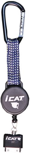 iCat 11018Cp-C101 Reel It Retractable Reel Leash - Holder - Retail Packaging - Blue/Pewter