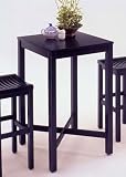 Black Bar Table