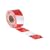 Faithfull Barrier Tape 70Mm X 500M Red & White