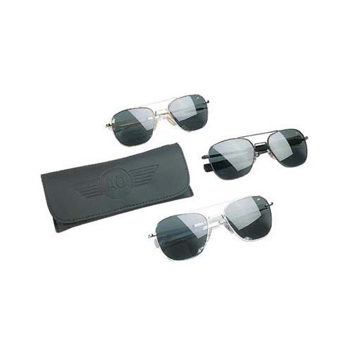10700 GENUINE GOVERNMENT AIR FORCE PILOTS SUNGLASSES BY "AMERICAN OPTICS" 52MM GOLD