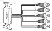 CANARE VGA�P�[�u��(�R���Z���g�v���[�g�p���g�t) WCP-HD15F-M