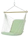 Pawleys Island Tropical Breeze  Collection Cushioned DuraCord Single Swing, Lime