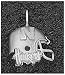 Logo Art Nebraska Cornhuskers Sterling Silver Helmet Pendant
