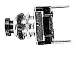 Horn Button Momentary Switch - 1/2 Dia Red But.