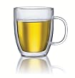 Bodum Bistro Double-Wall Insulated Glass Jumbo Mug, Set of 2