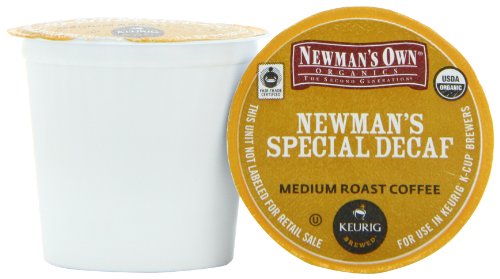 Green Mountain Coffee Newman s Special Decaf, K-Cup Portion Pack for Keurig K-Cup Brewers, Certified Organic, 24-Count