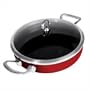 Chantal Copper Fusion Sauteuse, Red