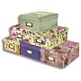 Pioneer 4-1/2 Inch by 8 Inch by 11-1/2 Inch Photo Storage Box, Assorted Designs