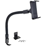 Arkon SM688 Slim-Grip Ultra 18-Inch Flexible Aluminum Seat Rail/Floor Mount for Smartphones - 1 Pack - Retail Packaging - Black