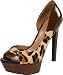 Jessica Simpson Women's Js-Bede3 Platform Pump,Natural Leopard,6.5 M US