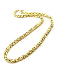 20" 1.5MM Rope Chain in 14K Yellow Gold