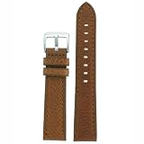 Watch Band Honey Brown Genuine Leather 18 millimeter Tech Swiss