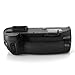 Vivitar MB-D14 Battery Grip for Nikon D610 D600 DSLR Cameras (Nikon MB-D14 Replacement) + MagicFiber Microfiber Lens Cleaning Cloth