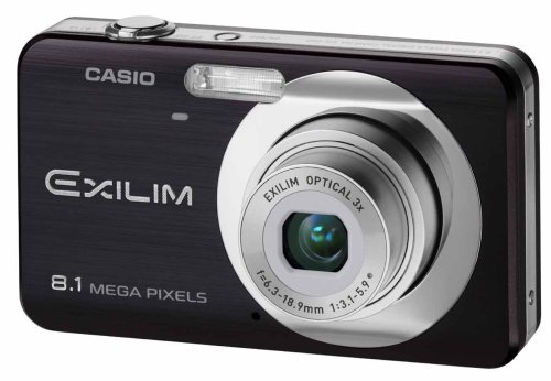 Casio EXILIM EX-Z80 BK Digitalkamera (8 Megapixel, 3-fach opt. Zoom, 2,6 Display) schwarz