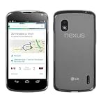 LG Google Nexus 4 E960 TPU Semi Clear White Silicone Skin Soft Case Cover