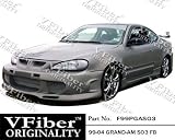 FK99PGASO3 - VFiber FRP Pontiac Grand AM 99-04 4dr ShowOff3 4pc Body Kit
