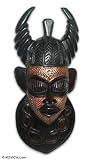 Akan mask, 'The Warrior'