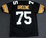 Mean Joe Greene Autographed/Hand Signed Pittsburgh Steelers Jersey HOF 87 PSA/DNA