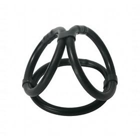 Trinity Vibes Easy Release Tri Cock and Ball Ring: Health &amp; Personal Care