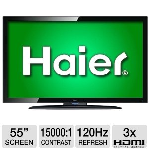 Haier America L55B2181 55-Inches 1080p/120Hz LCD HDTV