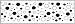 Fiskars 01-005569 Continuous Stamp Wheel Sheet, Polka Dots