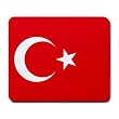 Turkey Flag Mouse Pad
