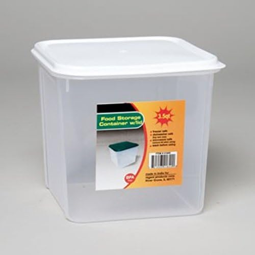 Keep Fresh 3.5 Quart Square Storage Container - Lid Color Varies