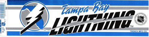 TAMPA BAY LIGHTNING NHL (TYPE 3) decal bumper sticker