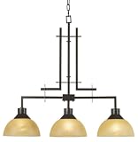 Metro Collection Three Light Island Chandelier