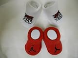 Nike Jordan Booties Girl Boy NEW Born Baby Infant 0-6 Months White and Red with Jordan Sign 2 PCS One Set New 41QCtbDf4AL. SL160 Nike Jordan Booties Girl NEW Born Baby Infant 0 6 Months White and Pink with Jordan Sign 2 PCS One Set New