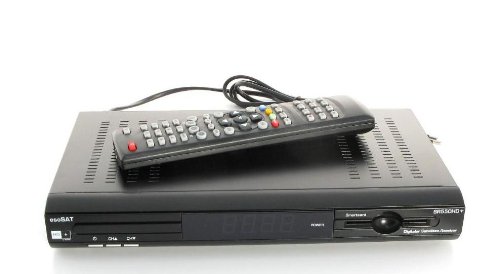 EsoSAT SR550HD HD+-Satelliten-Receiver (HDMI, USB 2.0, inkl. HD+ Karte für ein Jahr) schwarz