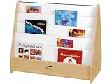 Mahar M50025 Maple - Toddler Bookstand - Single-Sided With Write and Wipe Back