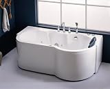 NEW 1700MM HYDRO SPA JACUZZI WHIRLPOOL BATH A024