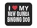 I Love My New Guinea Singing Dog Mousepad Mouse Pad