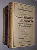 Produkt-Bild: Koch, Anton SJ: Homiletisches Handbuch. Abteilung I: Homiletisches Qullenwerk. Stoffquellen f&uuml;r Predigt und christliche Unterweisung; Bde. 1-4. Regensburg, Pustet, 1952/53. Gr.-8&deg;. Leinen.