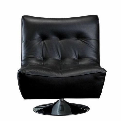 Ultimate Swivel Armless Chair In Black By Diamond Sofa Tukalley
