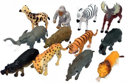 Childrens Toyshop  Toys : Bulk Large Wild Animals