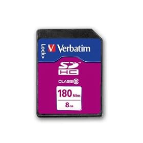Verbatim - Carte SDHC Vid�o HD - Class 6 - 8 Go