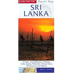 Sri Lanka (Globetrotter Travel Map)
