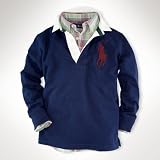 Ralph Lauren (ラルフローレン) :: Big Pony Rugb ビッグ・ポニー・ポロ 長袖 :: 4T :: 101.5 - 108.0 cm