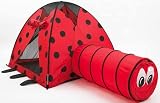 Lady Bug Tent/Tunnel Combination by Pacific Play Tents